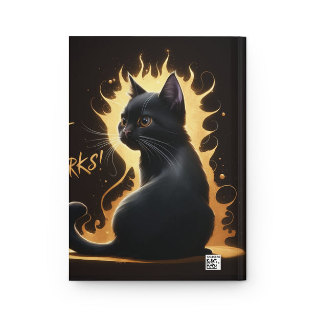 Cat-Themed Hardcover Journal: "It Works!" - Perfect for Cat Lovers & Creative Minds