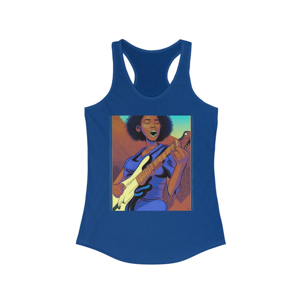The Groove Girl Racerback Tank - Under the Stars Babe