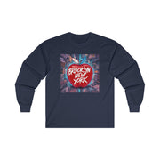 Brooklyn NY Long Sleeve Cotton Sweat Shirt - Under The Stars Babe