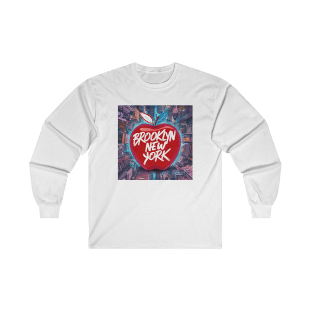 Brooklyn NY Long Sleeve Cotton Sweat Shirt - Under The Stars Babe