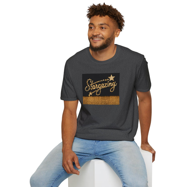 Stargazing Unisex Softstyle T-Shirt - Dreamy & Soft - Under the Stars Babe
