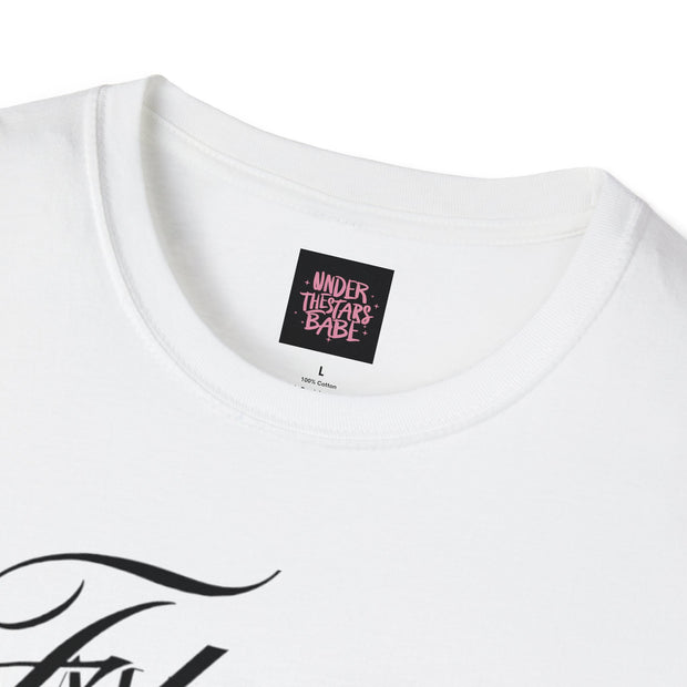 Falling in Love Unisex Softstyle T-Shirt - Romantic & Soft - Under the Stars Babe