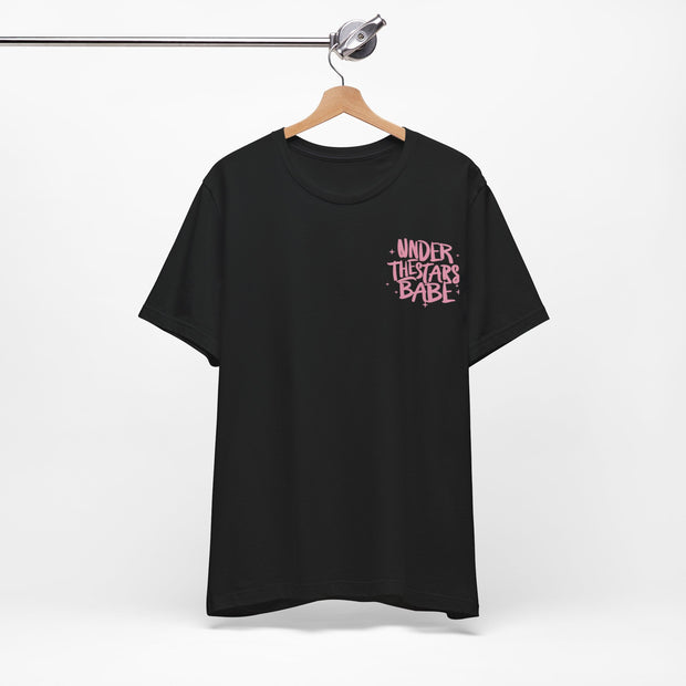 Essential Unisex Jersey Short Sleeve Tee - Classic & Comfortable - Under the Stars Babe