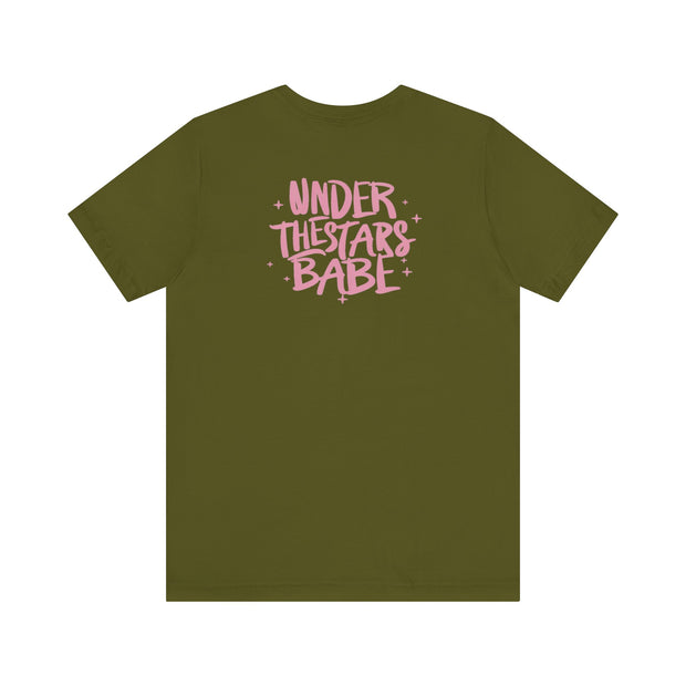 Essential Unisex Jersey Short Sleeve Tee - Classic & Comfortable - Under the Stars Babe