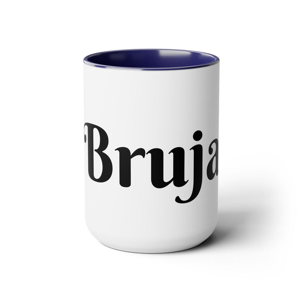 Bruja Two-Tone Coffee Mug 15oz - Mystical & Fun - Under the Stars Babe