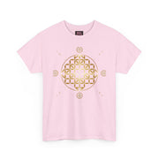 Gold Flower Of Life Unisex Graphic Tee