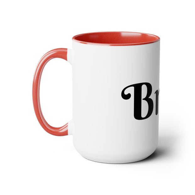 Bruja Two-Tone Coffee Mug 15oz - Mystical & Fun - Under the Stars Babe