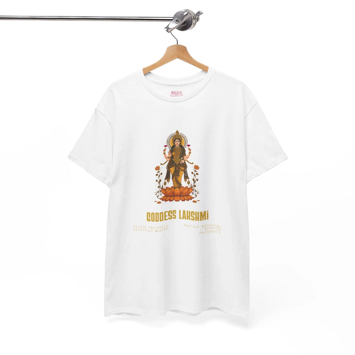 Goddess Lakshmi Abundance & Blessings Tee - underthestarsbabe