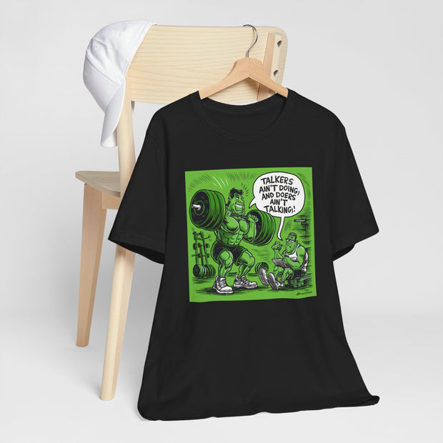 Doers Talkers Unisex Jersey Tee - Motivational & Bold - Under the Stars Babe