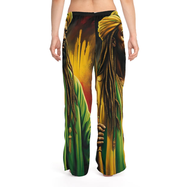 Rasta Women's Pajama Pants - Vibrant & Cozy - Under the Stars Babe