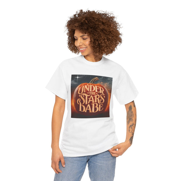 Pumpkin Unisex Heavy Cotton Tee