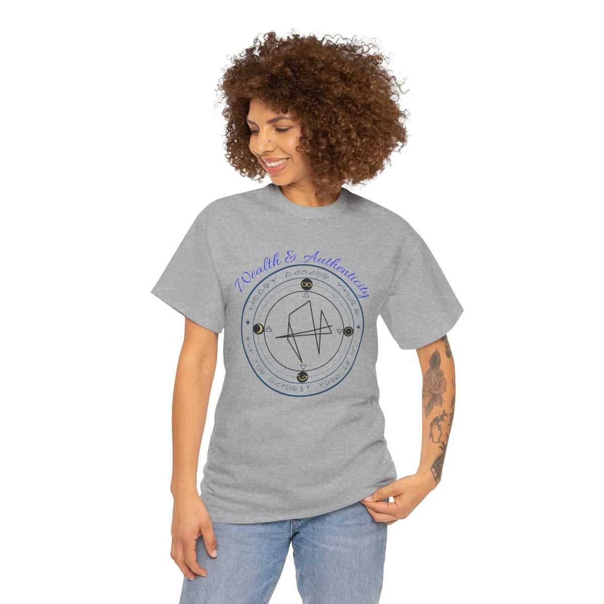 Wealth & Authenticity Sigil T-Shirt - underthestarsbabe