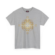 Gold Flower Of Life Unisex Graphic Tee