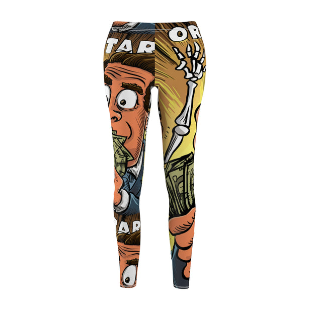 Women's Cut & Sew Casual Leggings (AOP)