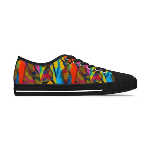 Women's Low-Top Sneakers - Under The Stars Babe