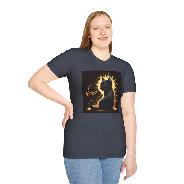It Works Unisex Softstyle T-Shirt - Bold & Motivating - Under the Stars Babe