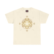 Gold Flower Of Life Unisex Graphic Tee