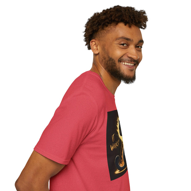 It Works Unisex Softstyle T-Shirt - Bold & Motivating - Under the Stars Babe