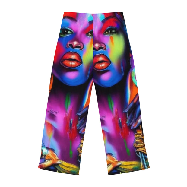 Soul Sistas Women's Pajama Pants - Bold & Stylish - Under the Stars Babe
