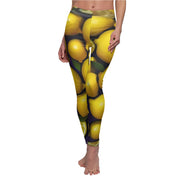 Lemons Women's Casual Leggings - Fresh & Stylish - Under the Stars Babe