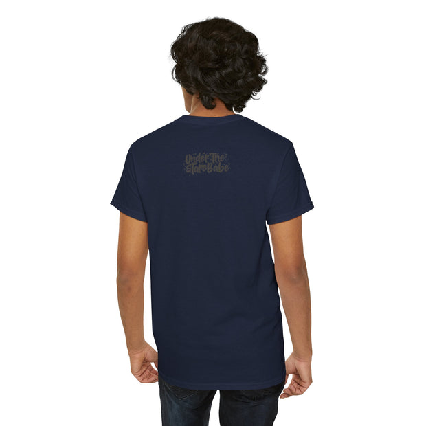 Neon Under the Stars Babe Heavy Cotton Tee - Bold & Trendy