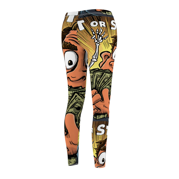 Women's Cut & Sew Casual Leggings (AOP)