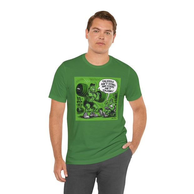 Doers Talkers Unisex Jersey Tee - Motivational & Bold - Under the Stars Babe