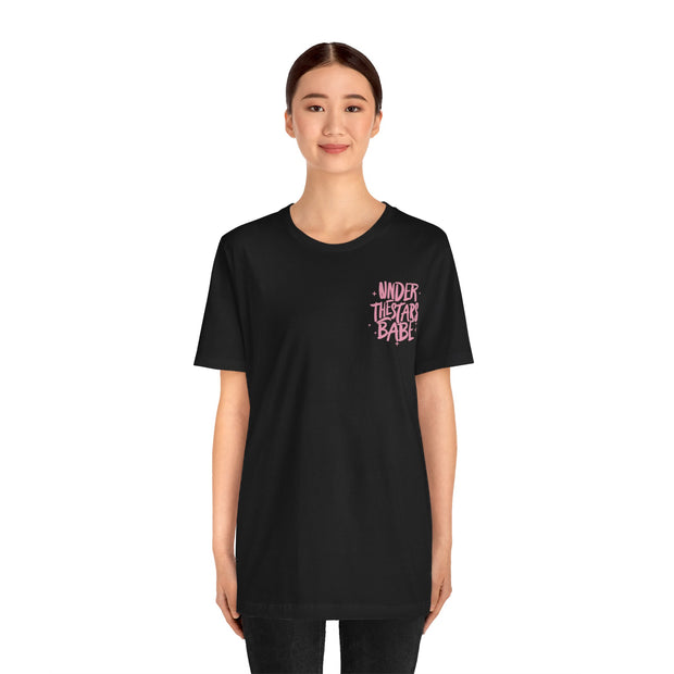 Essential Unisex Jersey Short Sleeve Tee - Classic & Comfortable - Under the Stars Babe