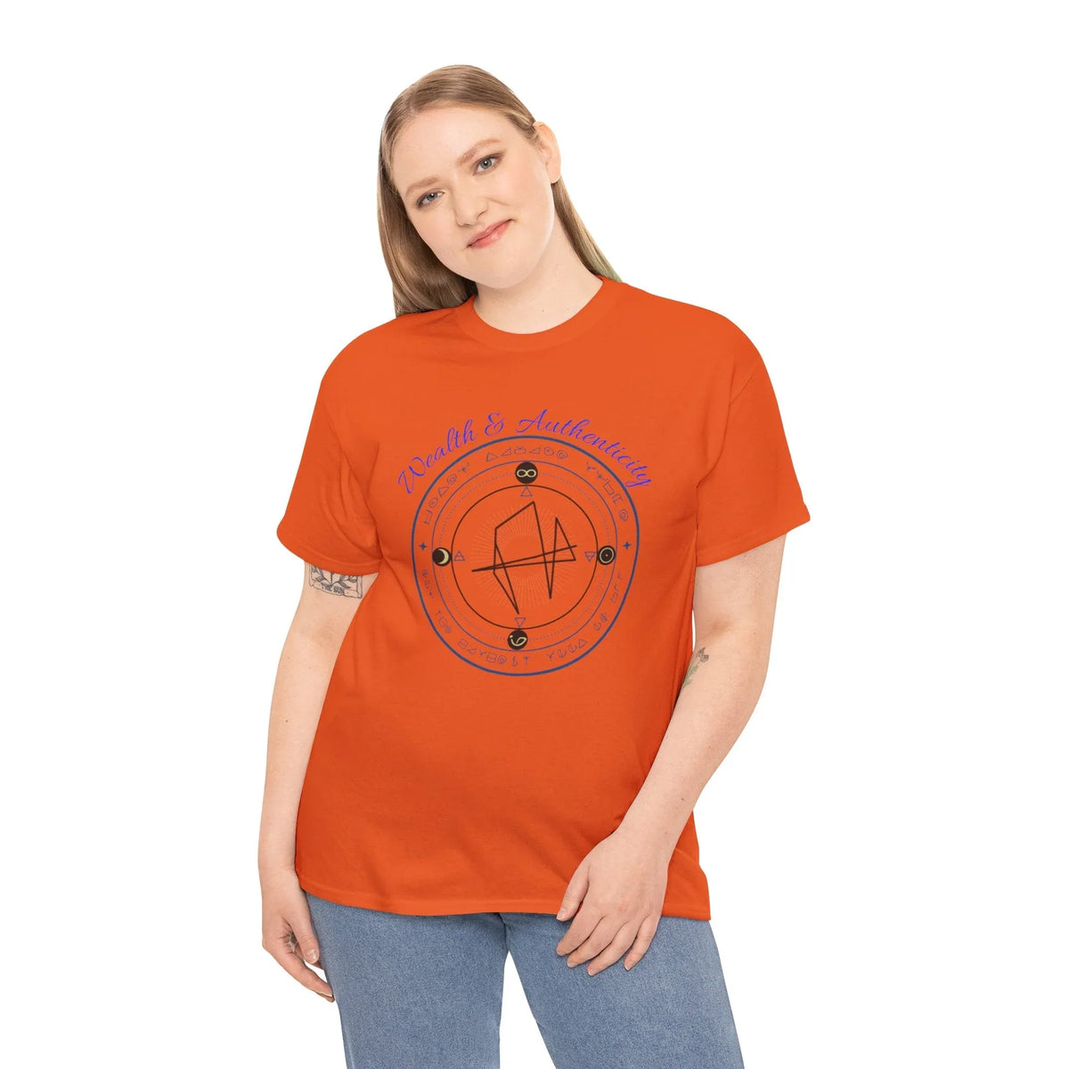 Wealth & Authenticity Sigil T-Shirt - underthestarsbabe