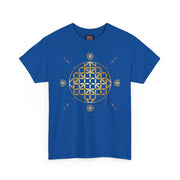 Gold Flower Of Life Unisex Graphic Tee