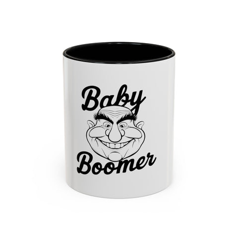 Baby Boomer Accent Coffee Mug 11-15oz - Retro Cool - Under the Stars Babe