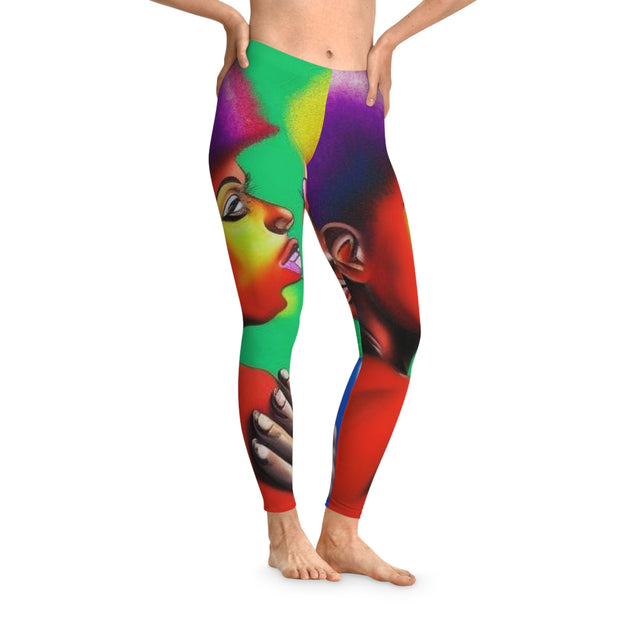 Jubilee Stretchy Leggings (AOP)