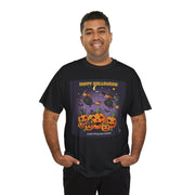 Unisex Halloween Tee, Fun Halloween Shirt, Pumpkin Graphic Tee, Witch Design Shirt, Spooky Season Apparel, Halloween Gift