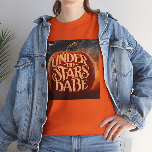 Pumpkin Unisex Heavy Cotton Tee
