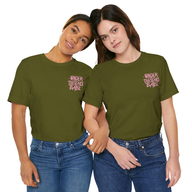 Essential Unisex Jersey Short Sleeve Tee - Classic & Comfortable - Under the Stars Babe