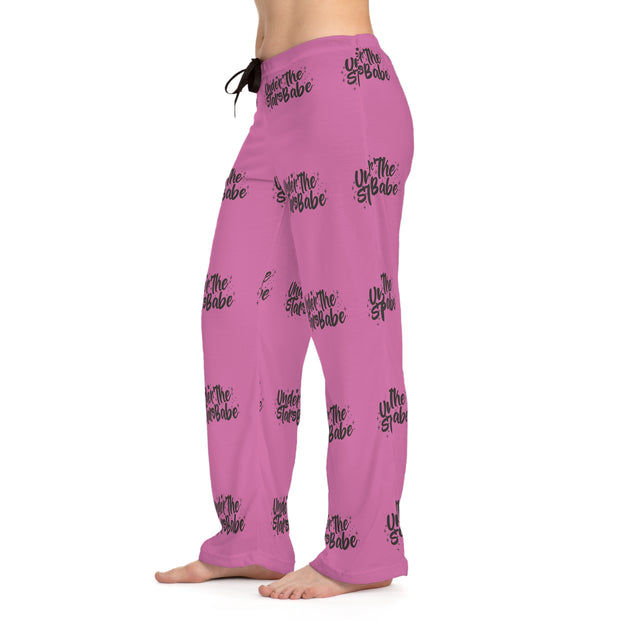 Under the Stars Women's Pajama Pants - Stargazing Night Sleepwear