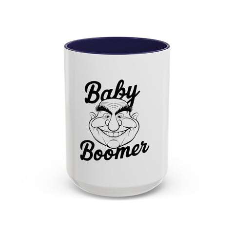 Baby Boomer Accent Coffee Mug 11-15oz - Retro Cool - Under the Stars Babe