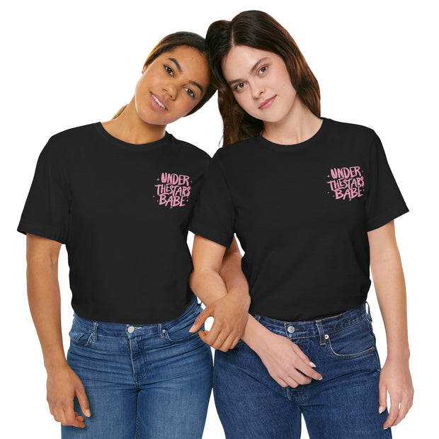 Essential Unisex Jersey Short Sleeve Tee - Classic & Comfortable - Under the Stars Babe