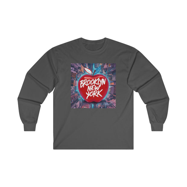 Brooklyn NY Long Sleeve Cotton Sweat Shirt - Under The Stars Babe