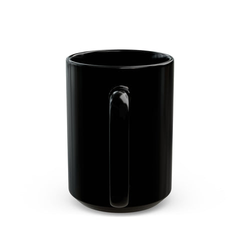Life is Good Black Mug 15oz - Inspiring & Sleek - Under the Stars Babe