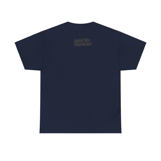 Neon Under the Stars Babe Heavy Cotton Tee - Bold & Trendy