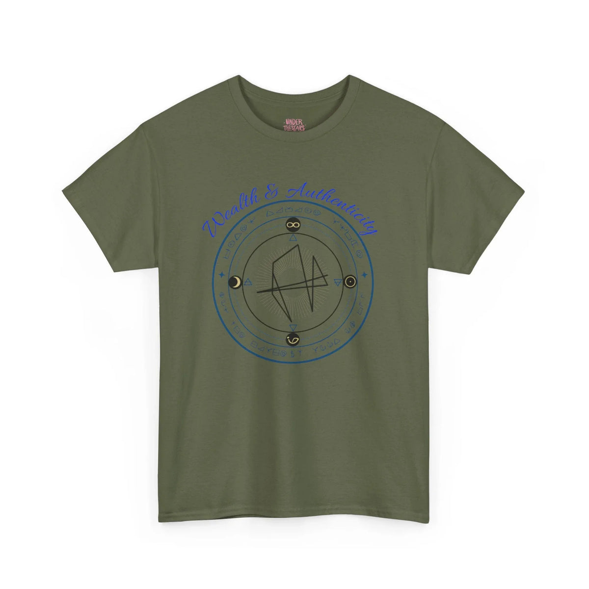 Wealth & Authenticity Sigil T-Shirt - underthestarsbabe