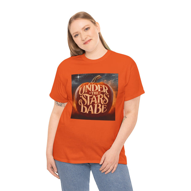 Pumpkin Unisex Heavy Cotton Tee