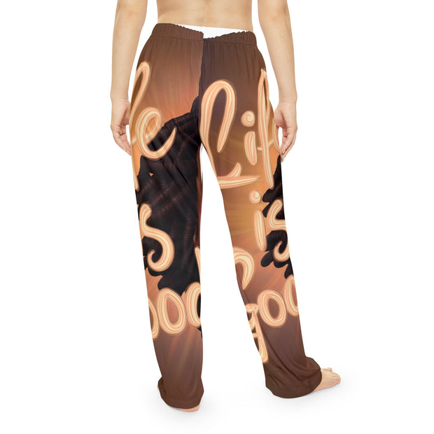Life Is Good Women's Pajama Pants - Under The Stars Babe
