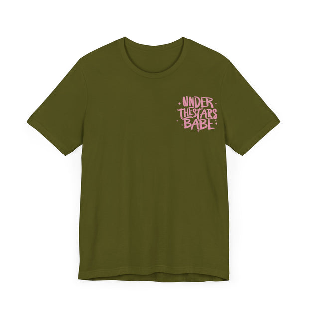Essential Unisex Jersey Short Sleeve Tee - Classic & Comfortable - Under the Stars Babe