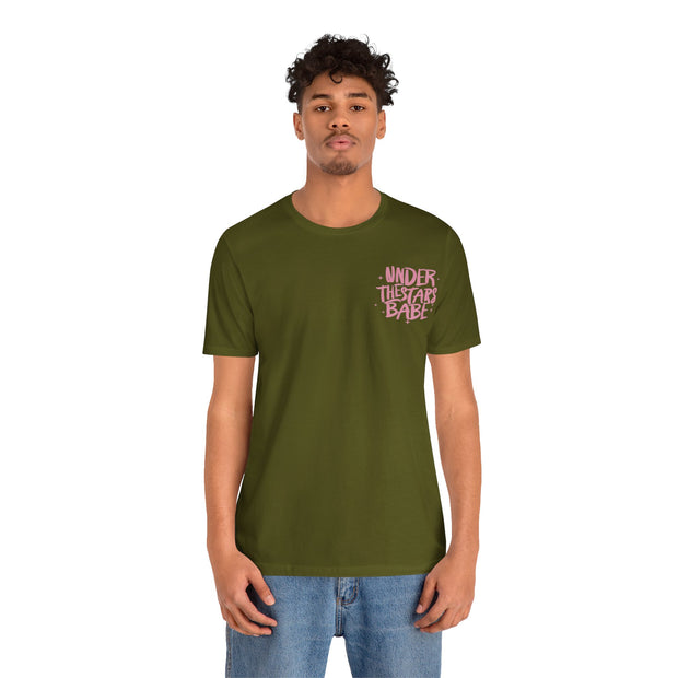 Essential Unisex Jersey Short Sleeve Tee - Classic & Comfortable - Under the Stars Babe