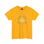 Gold Flower Of Life Unisex Graphic Tee