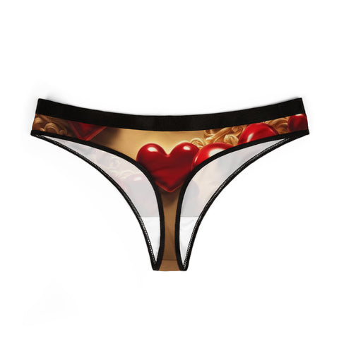 Love Wins Hearts Thong Underwear - Under The Stars Babe