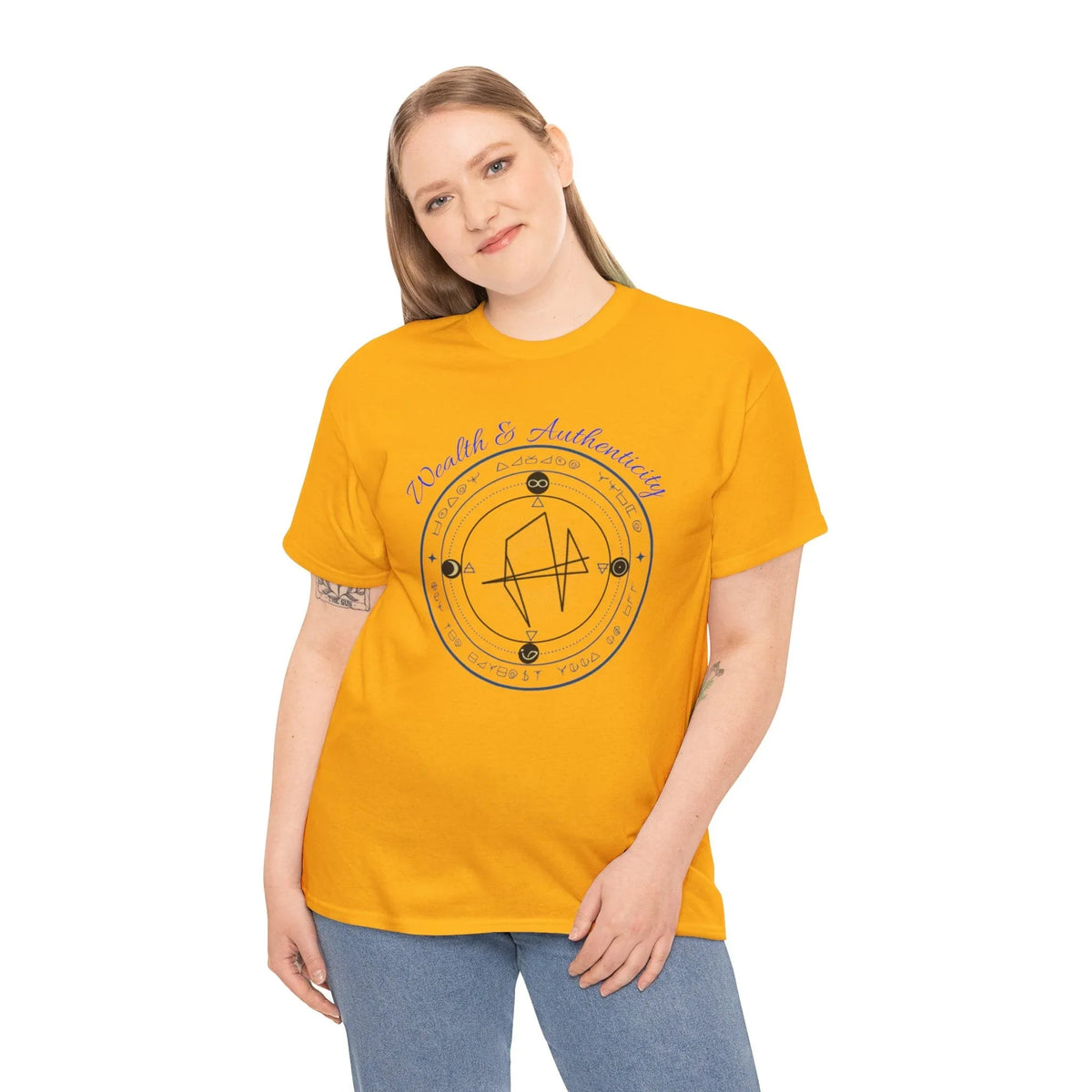 Wealth & Authenticity Sigil T-Shirt - underthestarsbabe