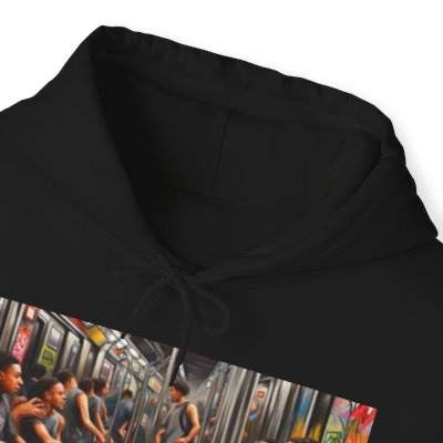 NYC Subway Design Hoodie - Under the Stars Babe